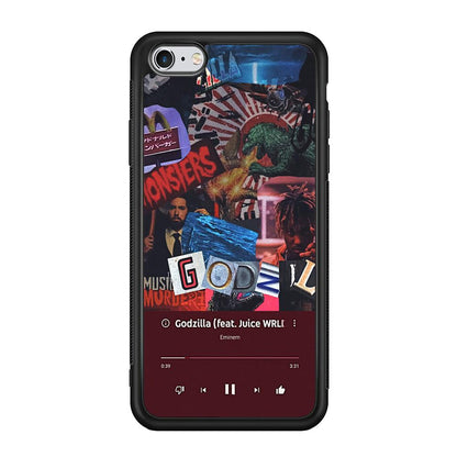 Eminem on Godzilla Frame Playlist iPhone 6 Plus | 6s Plus Case-Oxvistore