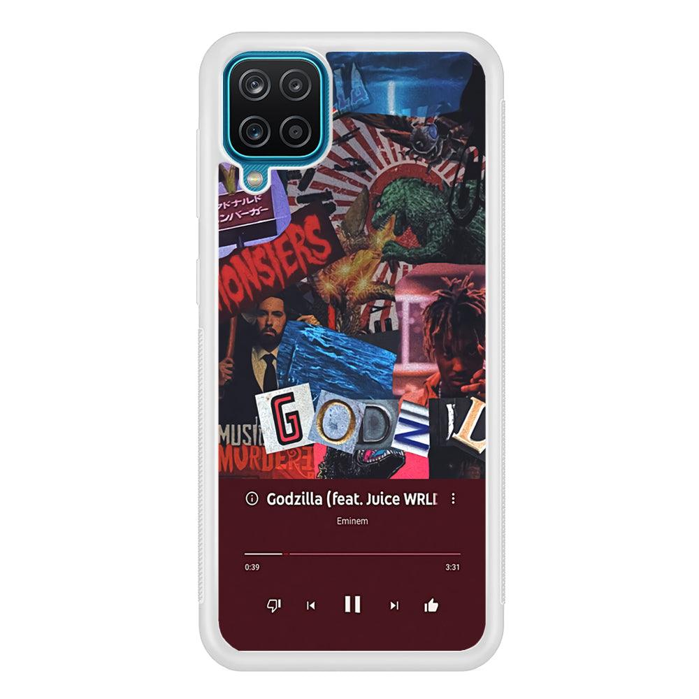 Eminem on Godzilla Frame Playlist Samsung Galaxy A12 Case-Oxvistore