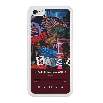 Eminem on Godzilla Frame Playlist iPhone 6 Plus | 6s Plus Case-Oxvistore