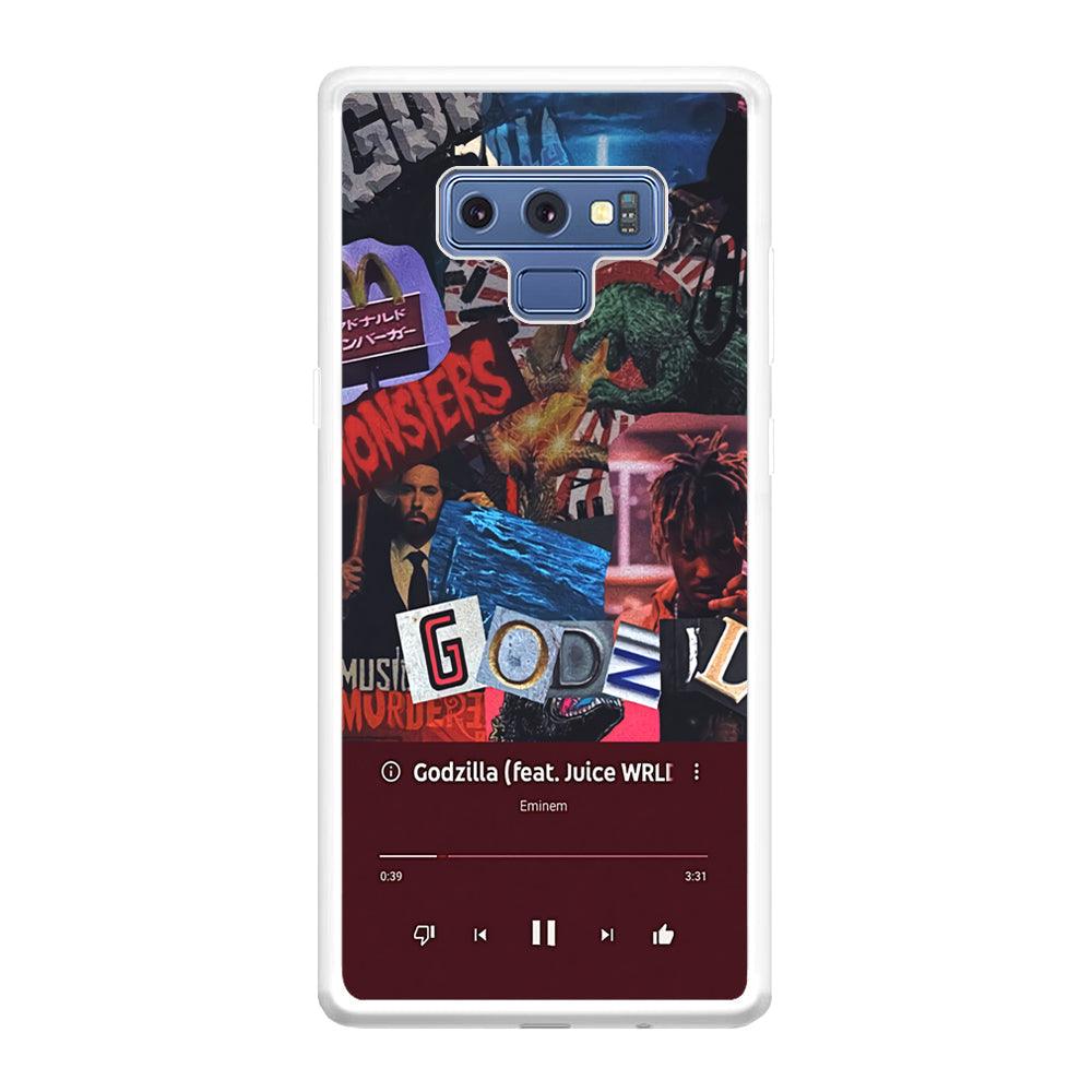 Eminem on Godzilla Frame Playlist Samsung Galaxy Note 9 Case-Oxvistore