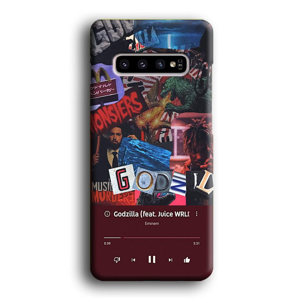 Eminem on Godzilla Frame Playlist Samsung Galaxy S10 Plus Case-Oxvistore