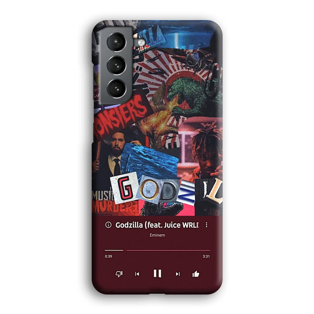 Eminem on Godzilla Frame Playlist Samsung Galaxy S21 Plus Case-Oxvistore