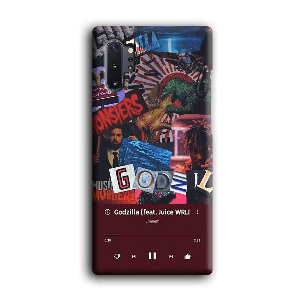 Eminem on Godzilla Frame Playlist Samsung Galaxy Note 10 Plus Case-Oxvistore