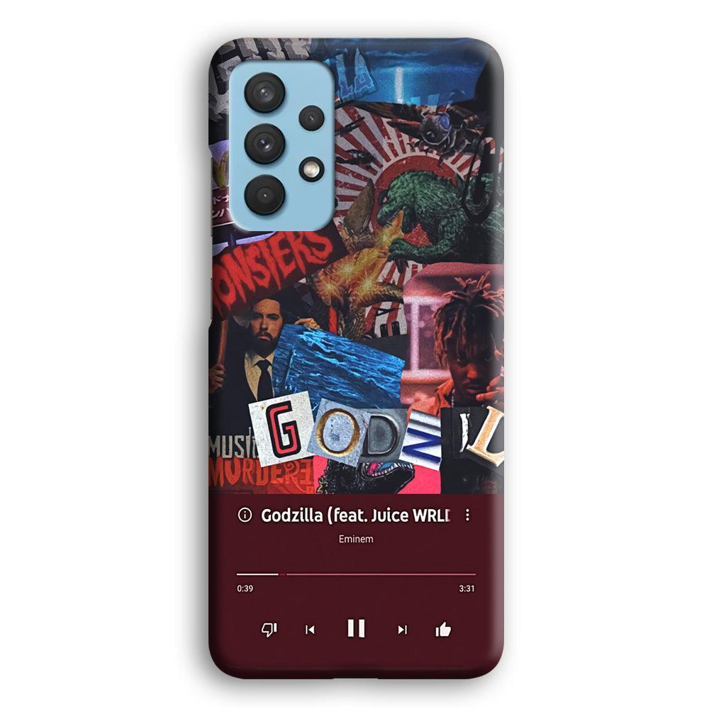 Eminem on Godzilla Frame Playlist Samsung Galaxy A32 Case-Oxvistore