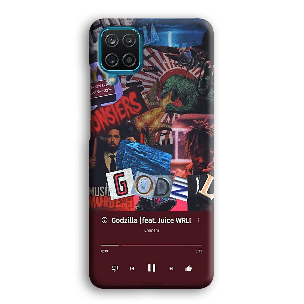 Eminem on Godzilla Frame Playlist Samsung Galaxy A12 Case-Oxvistore