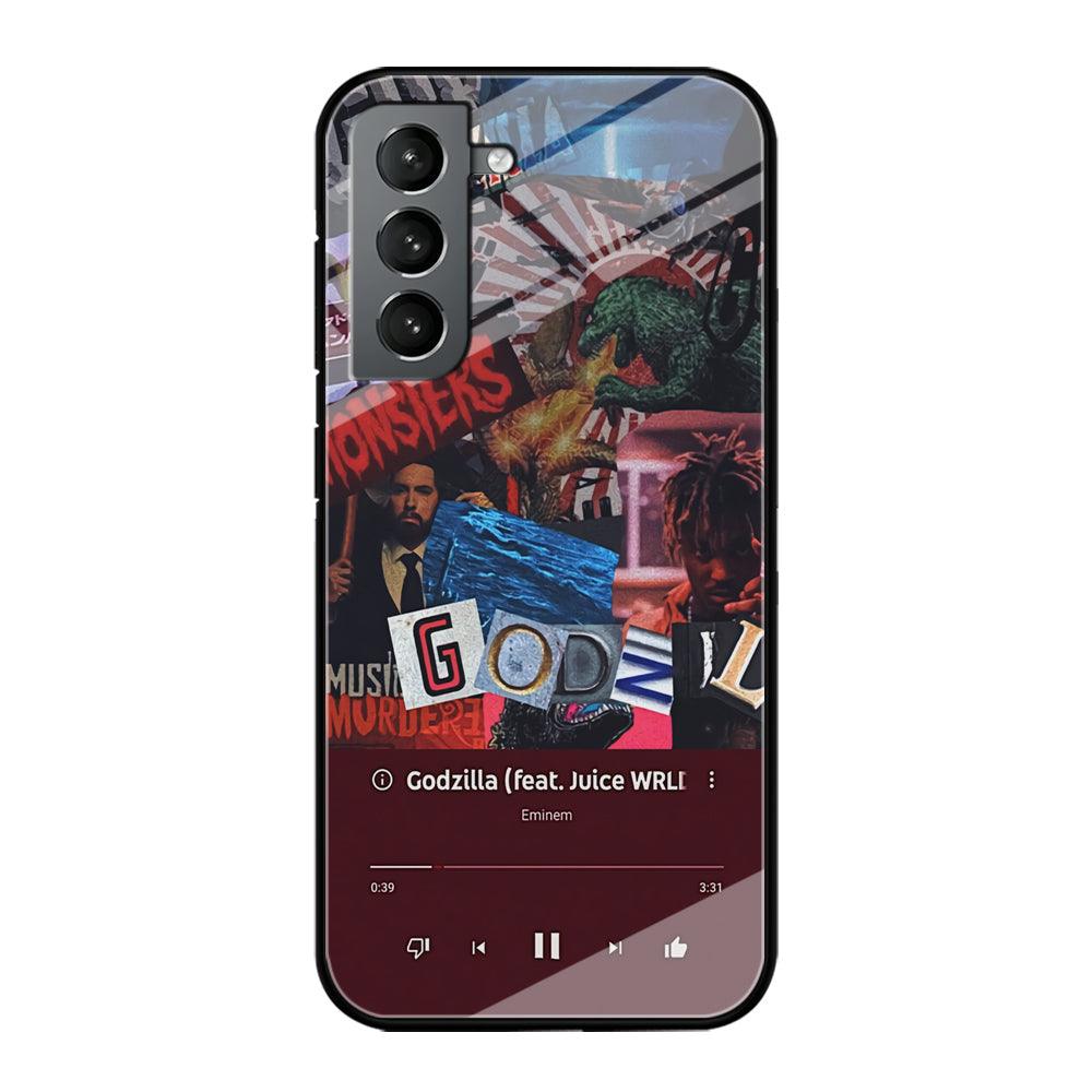 Eminem on Godzilla Frame Playlist Samsung Galaxy S21 Plus Case-Oxvistore