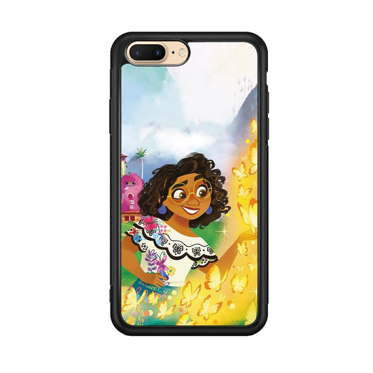 Encanto Mirabel and Golden Butterfly iPhone 8 Plus Case-Oxvistore