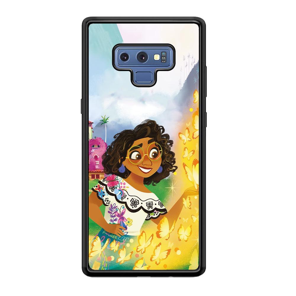 Encanto Mirabel and Golden Butterfly Samsung Galaxy Note 9 Case-Oxvistore