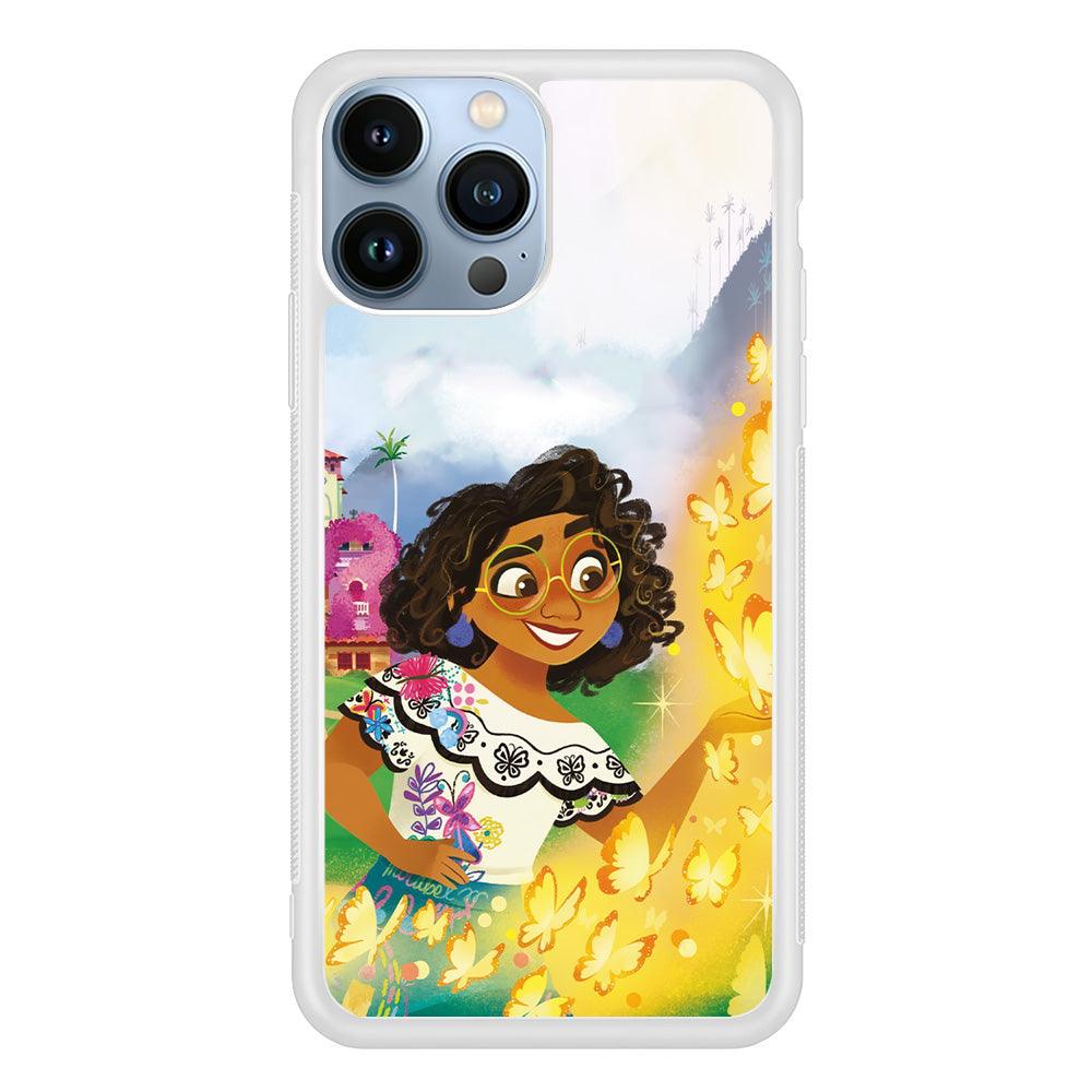 Encanto Mirabel and Golden Butterfly iPhone 14 Pro Case-Oxvistore