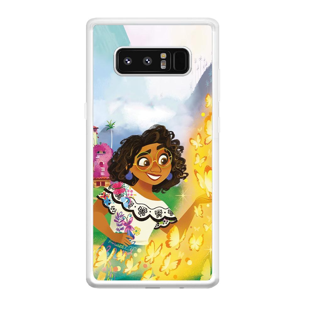 Encanto Mirabel and Golden Butterfly Samsung Galaxy Note 8 Case-Oxvistore