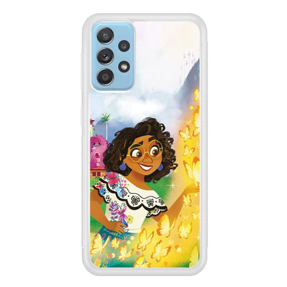 Encanto Mirabel and Golden Butterfly Samsung Galaxy A52 Case-Oxvistore