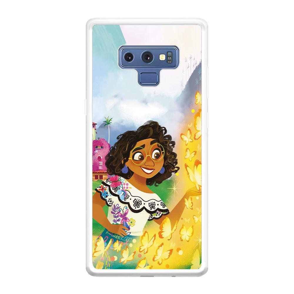 Encanto Mirabel and Golden Butterfly Samsung Galaxy Note 9 Case-Oxvistore