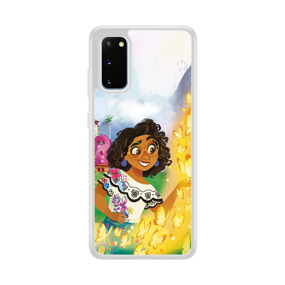 Encanto Mirabel and Golden Butterfly Samsung Galaxy S20 Case-Oxvistore