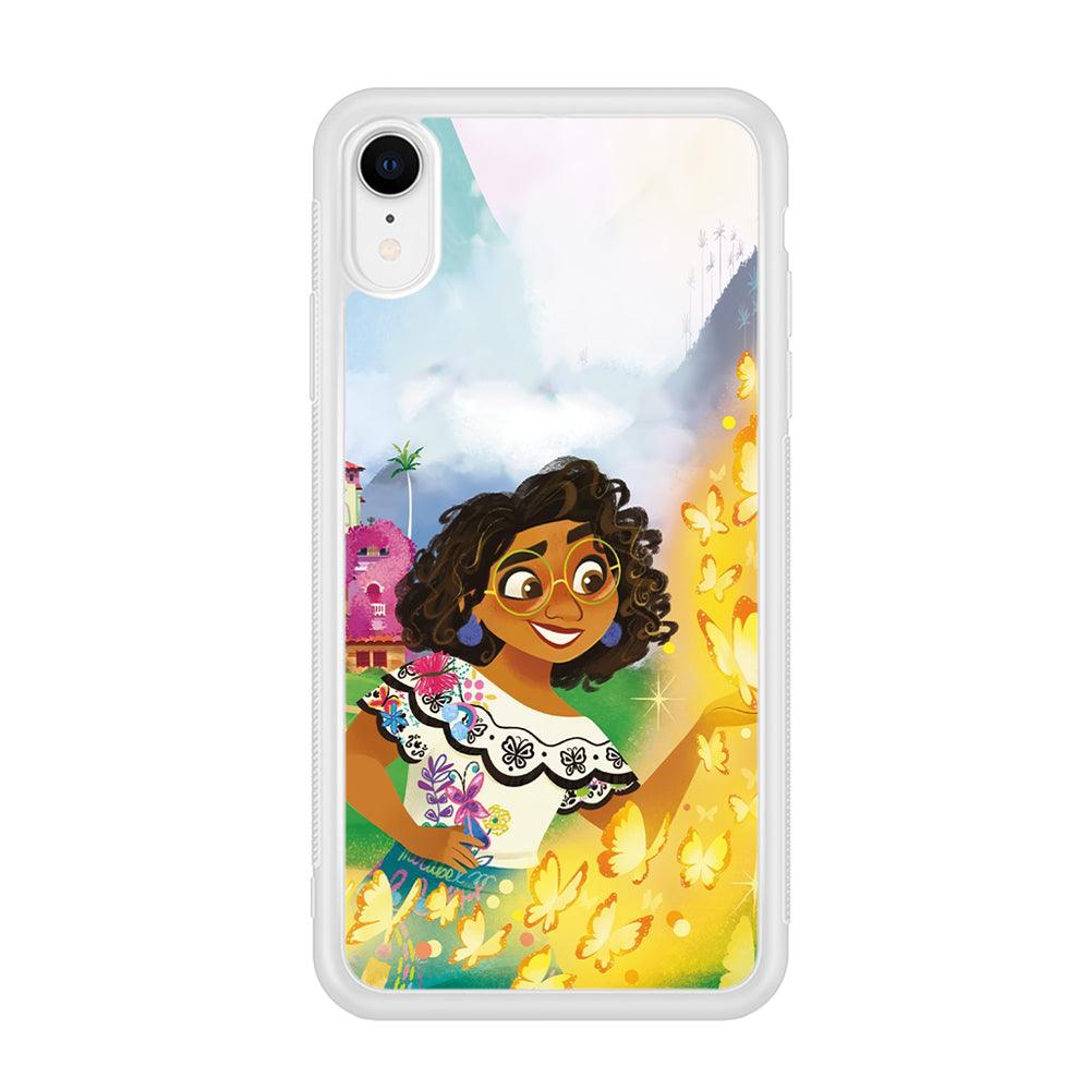 Encanto Mirabel and Golden Butterfly iPhone XR Case-Oxvistore