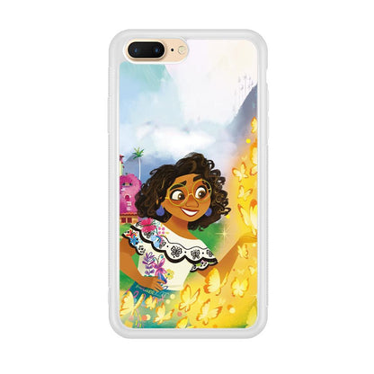 Encanto Mirabel and Golden Butterfly iPhone 8 Plus Case-Oxvistore