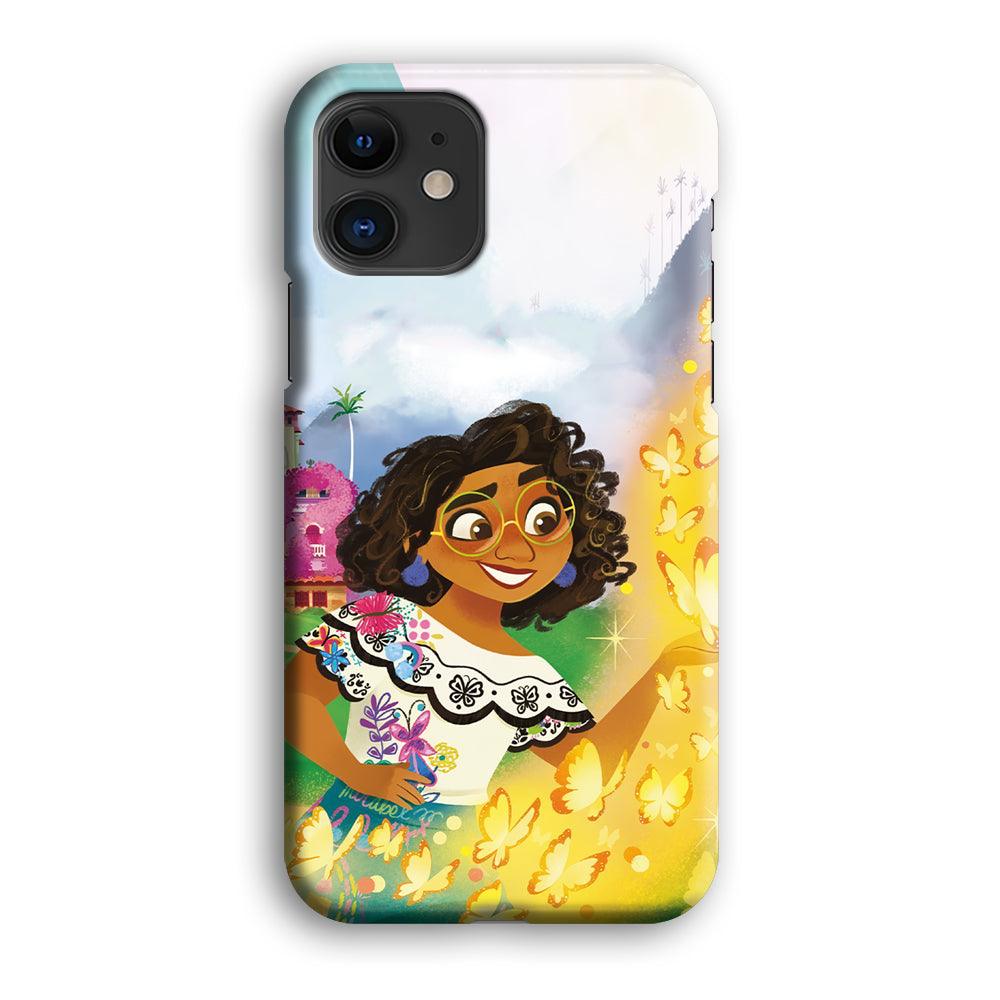 Encanto Mirabel and Golden Butterfly iPhone 12 Case-Oxvistore