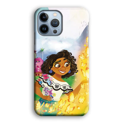 Encanto Mirabel and Golden Butterfly iPhone 13 Pro Case-Oxvistore