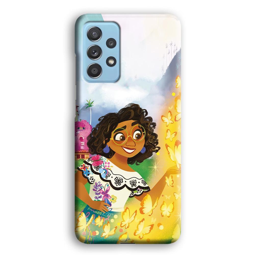 Encanto Mirabel and Golden Butterfly Samsung Galaxy A52 Case-Oxvistore