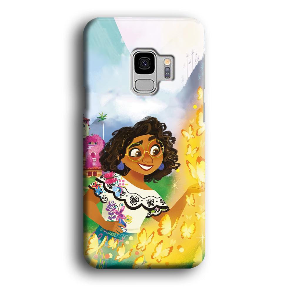 Encanto Mirabel and Golden Butterfly Samsung Galaxy S9 Case-Oxvistore