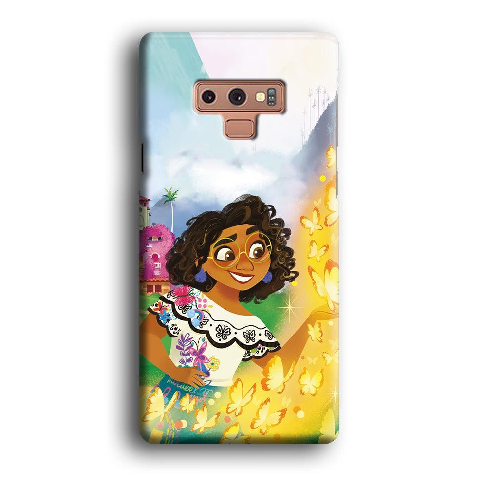 Encanto Mirabel and Golden Butterfly Samsung Galaxy Note 9 Case-Oxvistore