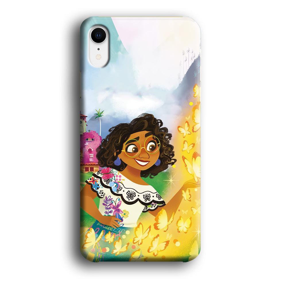 Encanto Mirabel and Golden Butterfly iPhone XR Case-Oxvistore