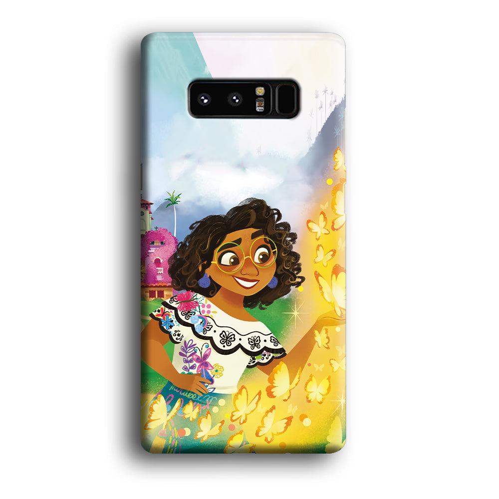 Encanto Mirabel and Golden Butterfly Samsung Galaxy Note 8 Case-Oxvistore