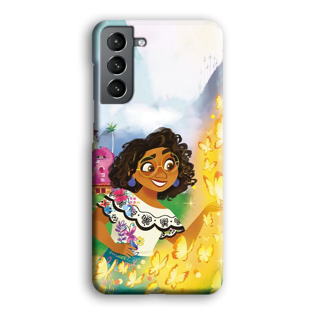 Encanto Mirabel and Golden Butterfly Samsung Galaxy S21 Case-Oxvistore