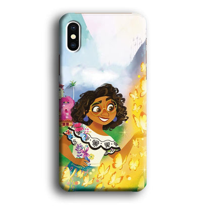 Encanto Mirabel and Golden Butterfly iPhone X Case-Oxvistore