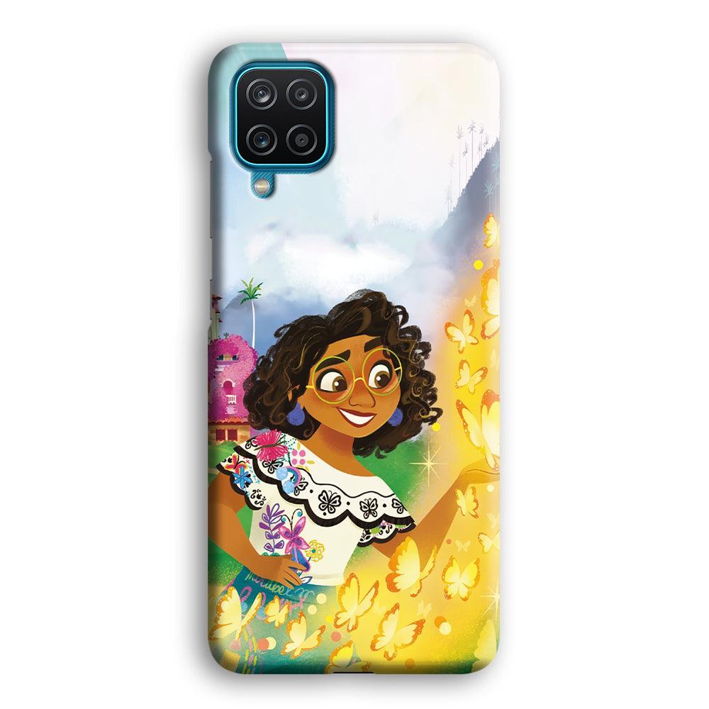 Encanto Mirabel and Golden Butterfly Samsung Galaxy A12 Case-Oxvistore