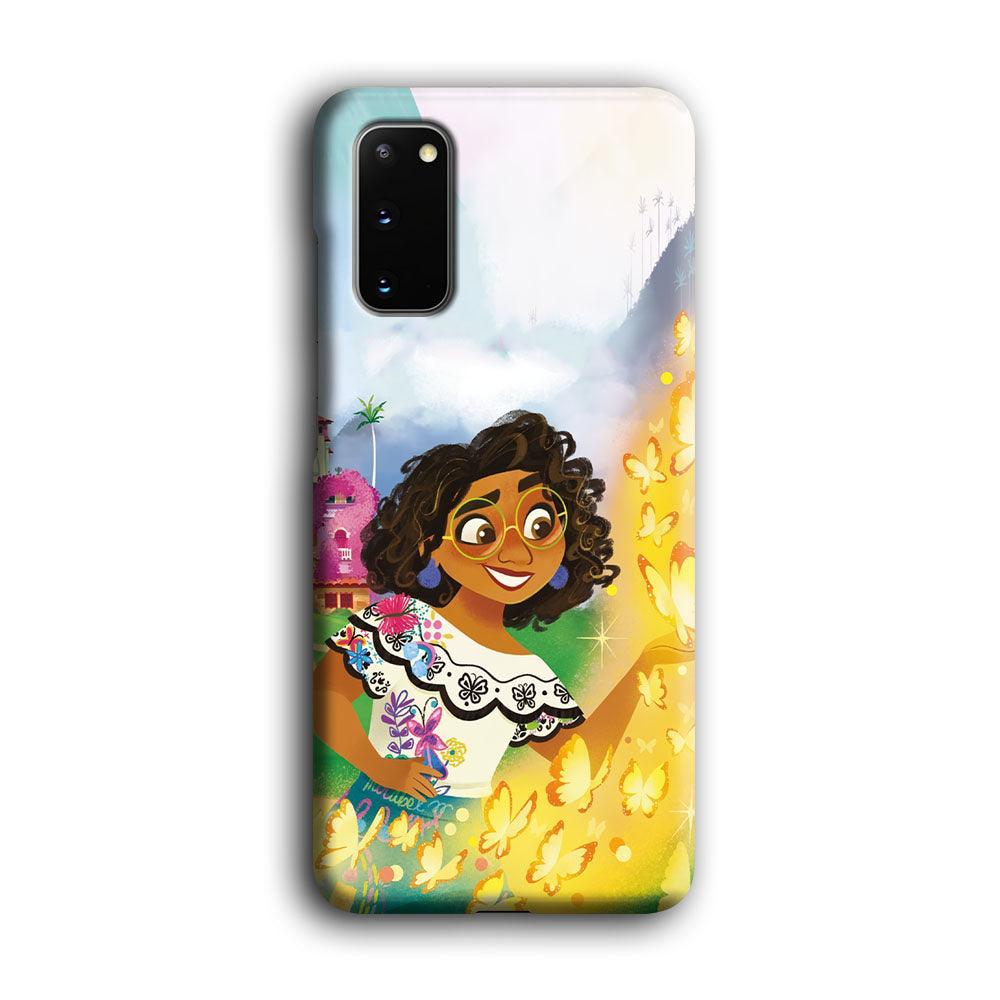 Encanto Mirabel and Golden Butterfly Samsung Galaxy S20 Case-Oxvistore