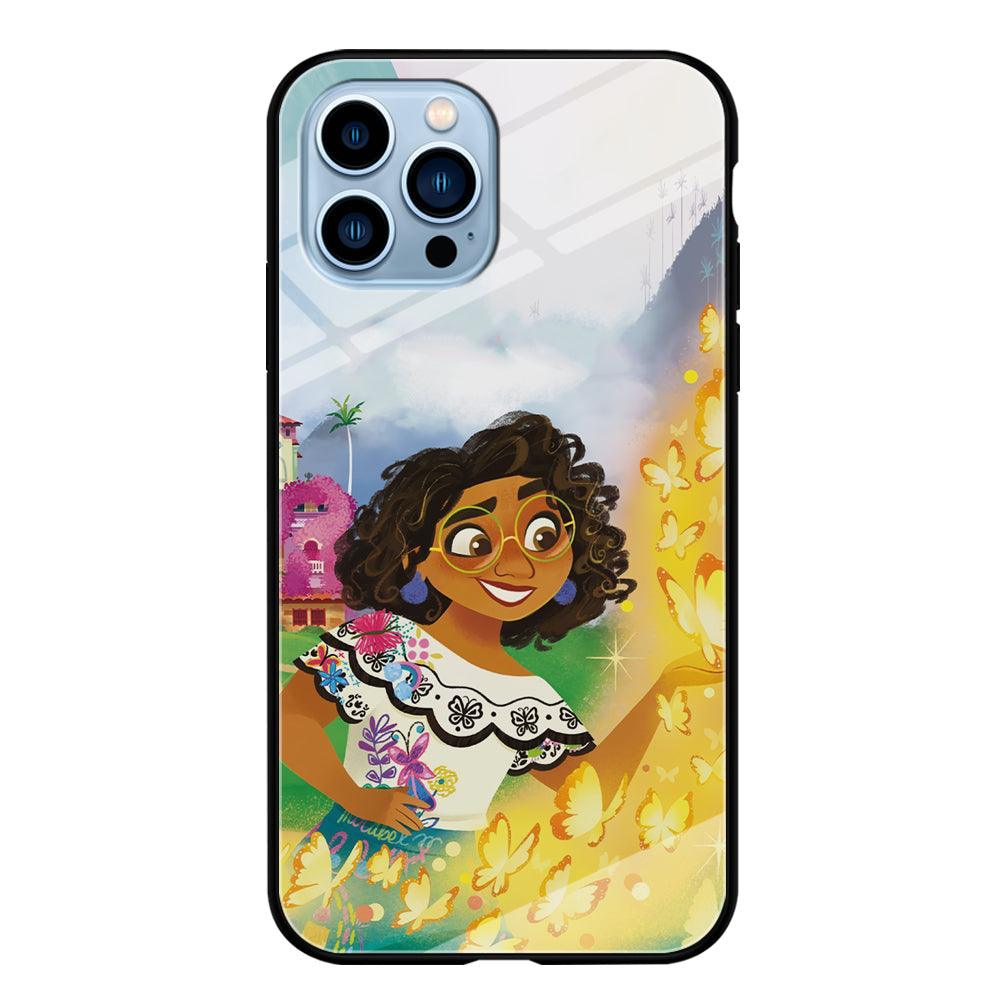 Encanto Mirabel and Golden Butterfly iPhone 14 Pro Case-Oxvistore