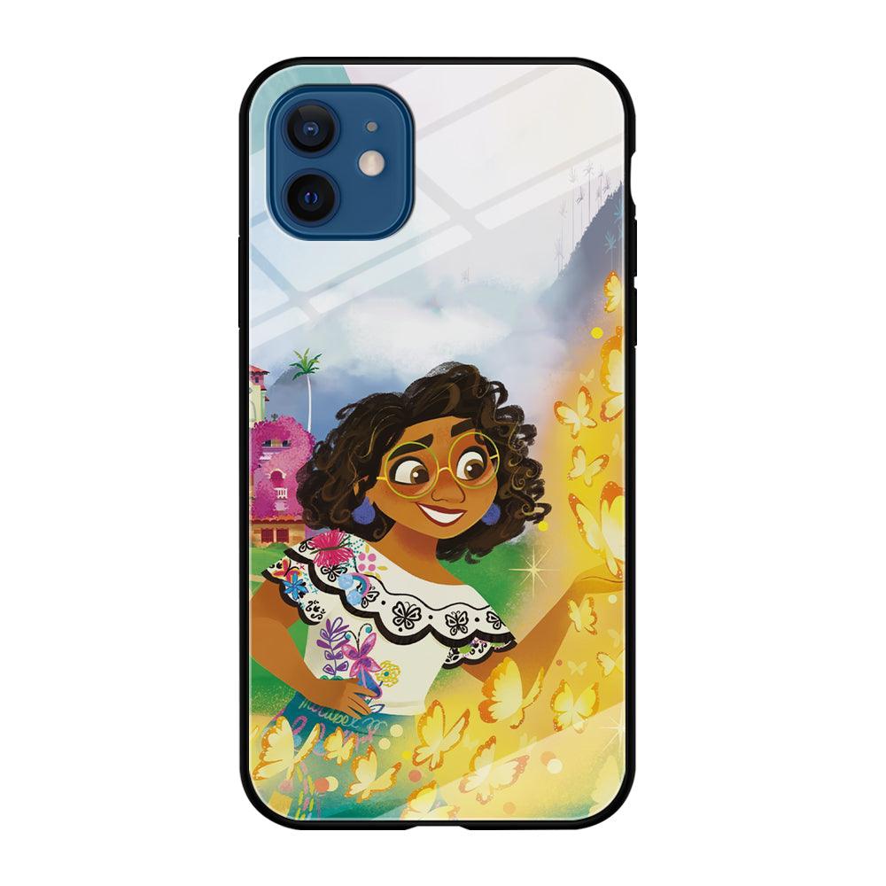 Encanto Mirabel and Golden Butterfly iPhone 12 Case-Oxvistore