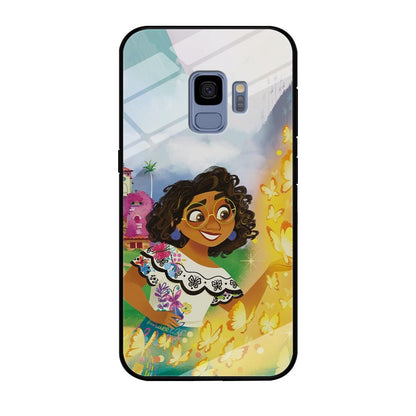 Encanto Mirabel and Golden Butterfly Samsung Galaxy S9 Case-Oxvistore