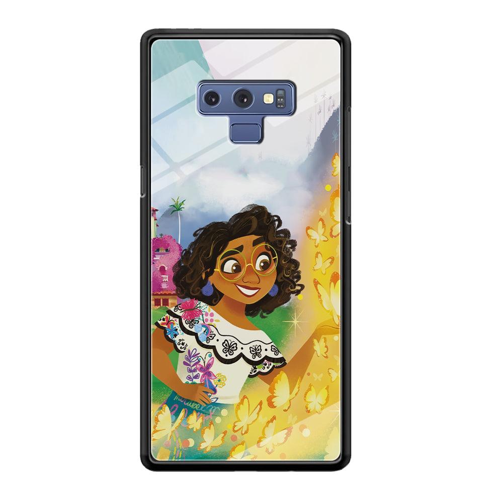 Encanto Mirabel and Golden Butterfly Samsung Galaxy Note 9 Case-Oxvistore