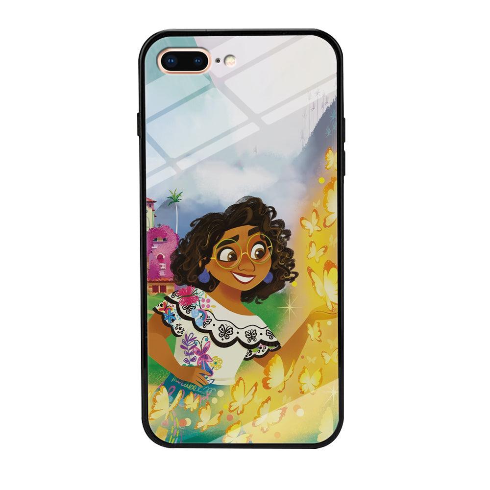 Encanto Mirabel and Golden Butterfly iPhone 8 Plus Case-Oxvistore