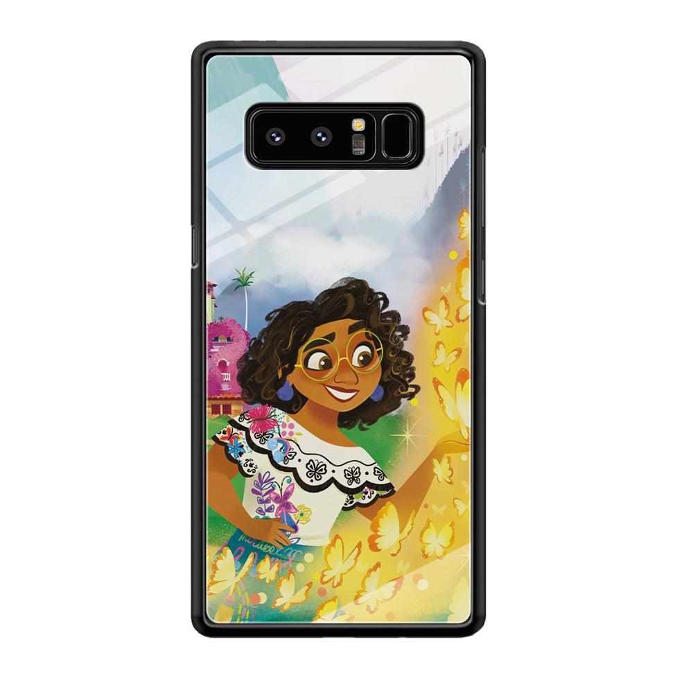 Encanto Mirabel and Golden Butterfly Samsung Galaxy Note 8 Case-Oxvistore