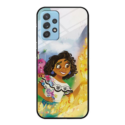 Encanto Mirabel and Golden Butterfly Samsung Galaxy A52 Case-Oxvistore