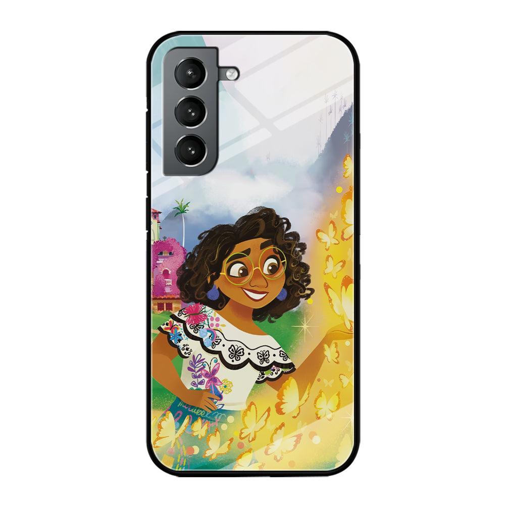 Encanto Mirabel and Golden Butterfly Samsung Galaxy S21 Case-Oxvistore