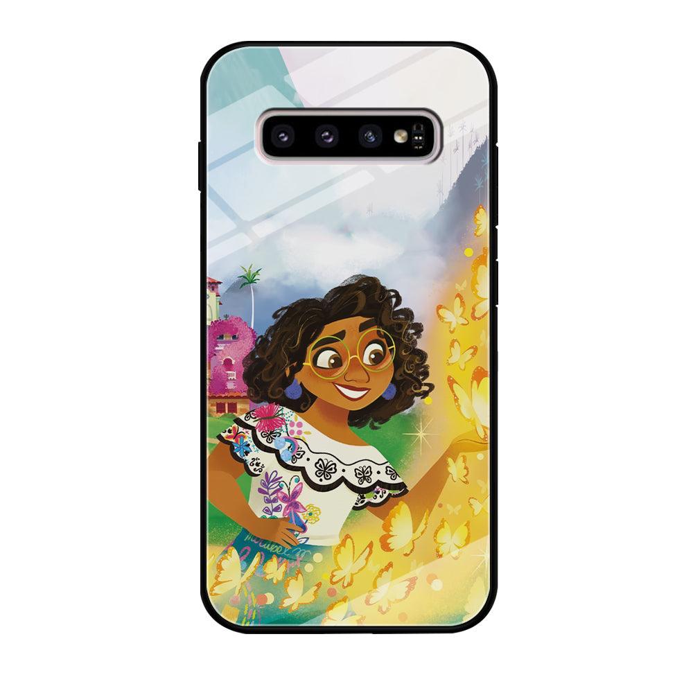 Encanto Mirabel and Golden Butterfly Samsung Galaxy S10 Plus Case-Oxvistore