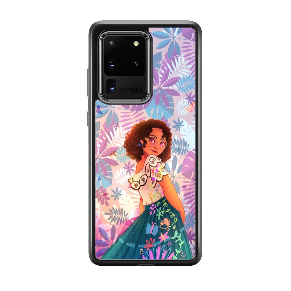 Encanto Stare of Magnificence Samsung Galaxy S20 Ultra Case-Rubber Black (2D Case)-Oxvistore