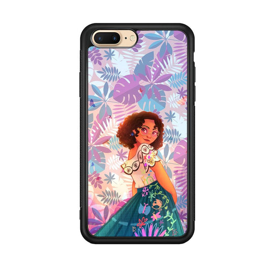 Encanto Stare of Magnificence iPhone 7 Plus Case-Rubber Black (2D Case)-Oxvistore