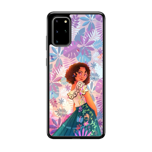 Encanto Stare of Magnificence Samsung Galaxy S20 Plus Case-Rubber Black (2D Case)-Oxvistore