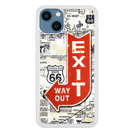 Exit From Main Route iPhone 15 Case-Oxvistore