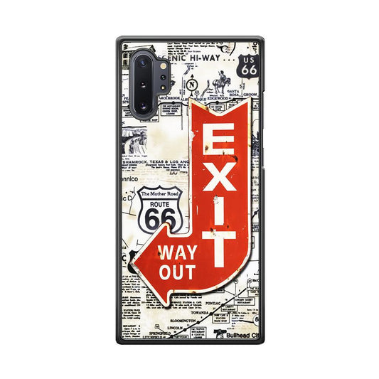 Exit From Main Route Samsung Galaxy Note 10 Plus Case-Oxvistore