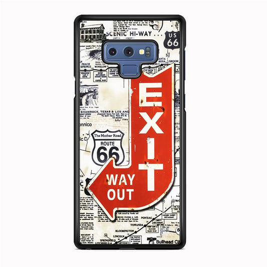 Exit From Main Route Samsung Galaxy Note 9 Case-Oxvistore