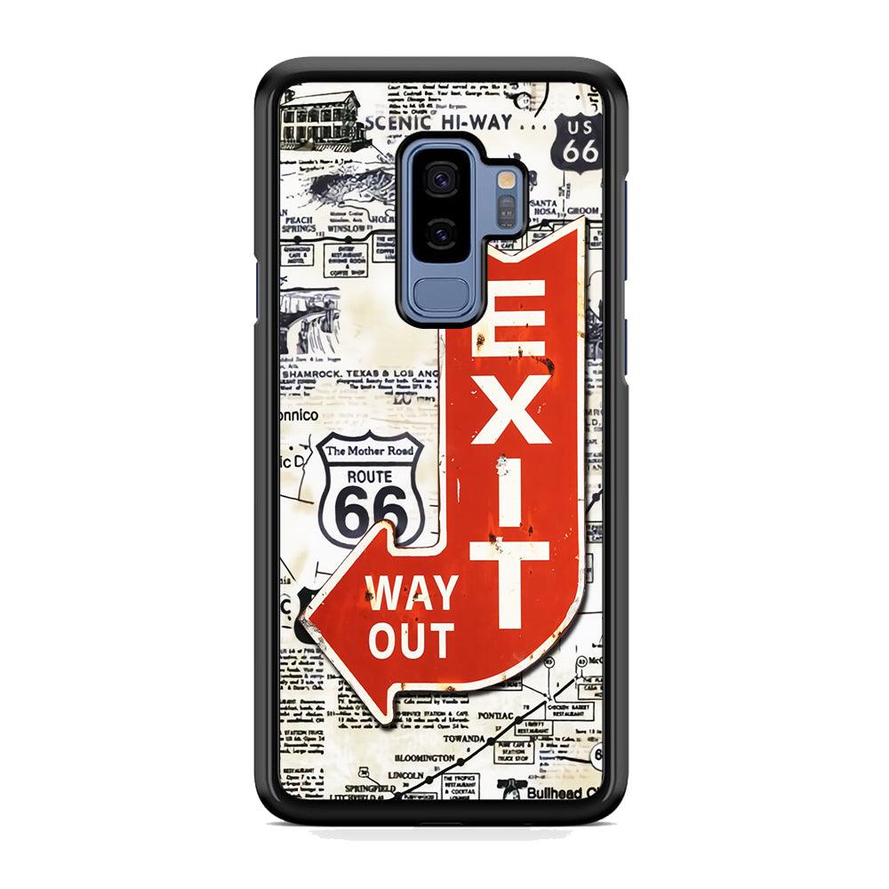 Exit From Main Route Samsung Galaxy S9 Plus Case-3D Case-Oxvistore