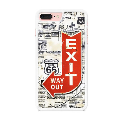 Exit From Main Route iPhone 7 Plus Case-Oxvistore