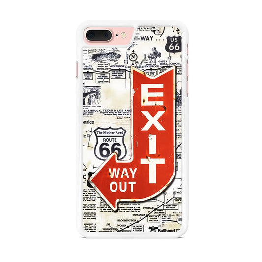 Exit From Main Route iPhone 7 Plus Case-Oxvistore