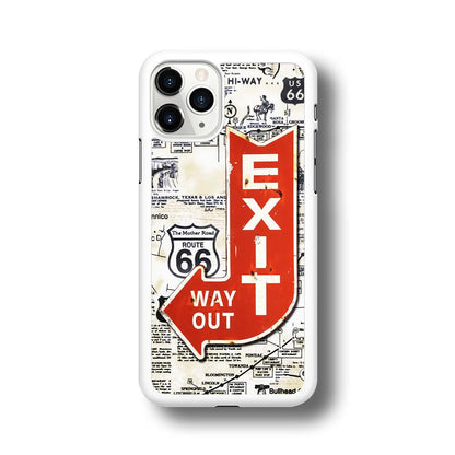 Exit From Main Route iPhone 11 Pro Max Case-Oxvistore