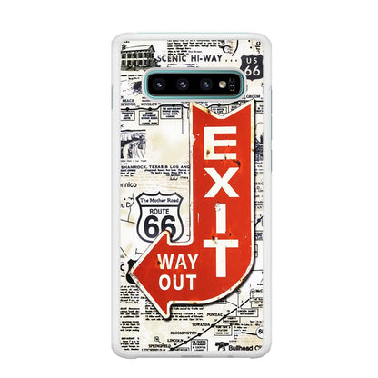 Exit From Main Route Samsung Galaxy S10 Case-Oxvistore